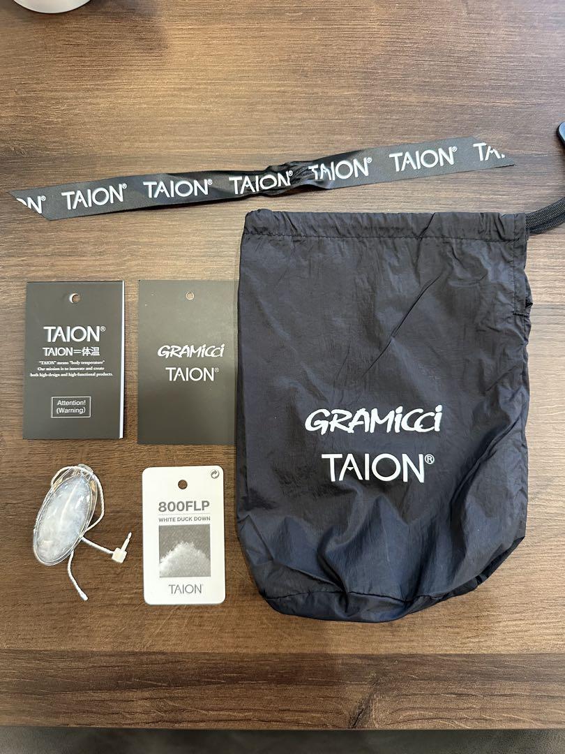 GRAMICCI TAION ダウンベスト Sサイズ ストーン