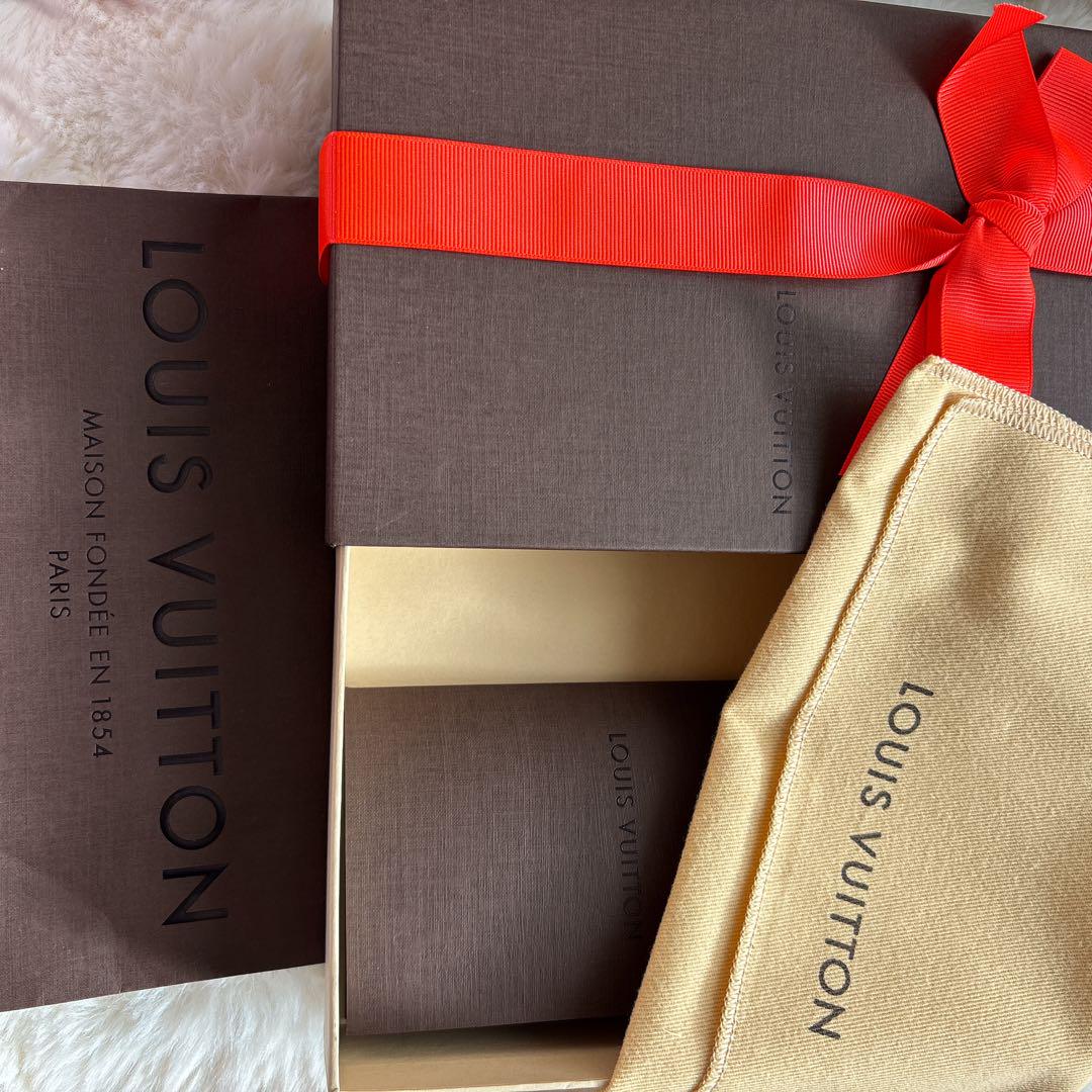 Louis Vuitton ダミエ 長財布 ギフトボックス付