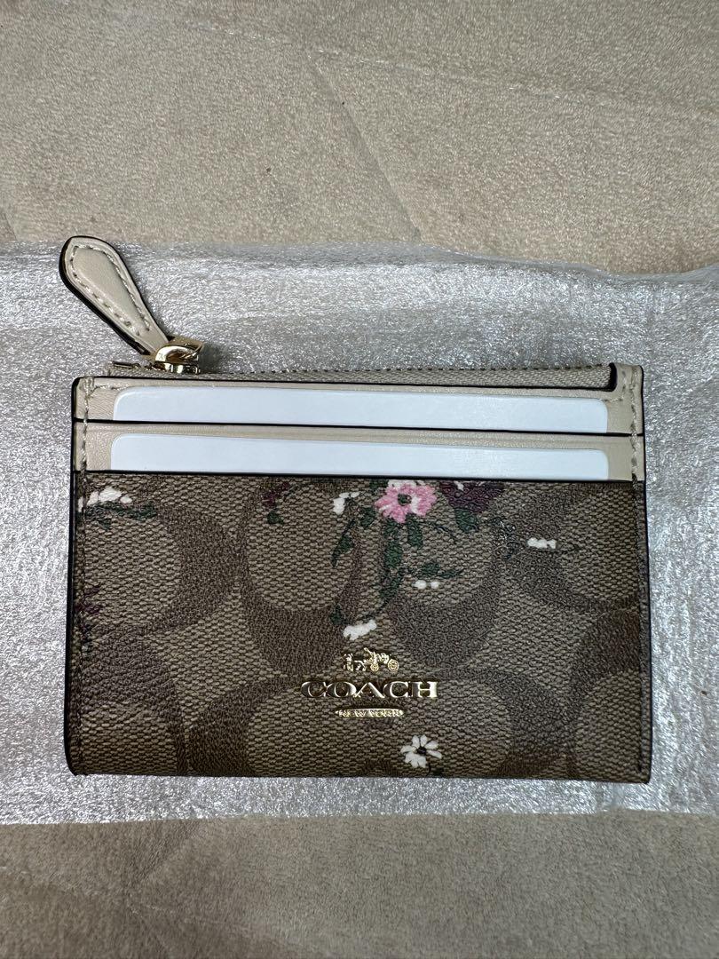 コーチ　COACH カードケース　フラワー