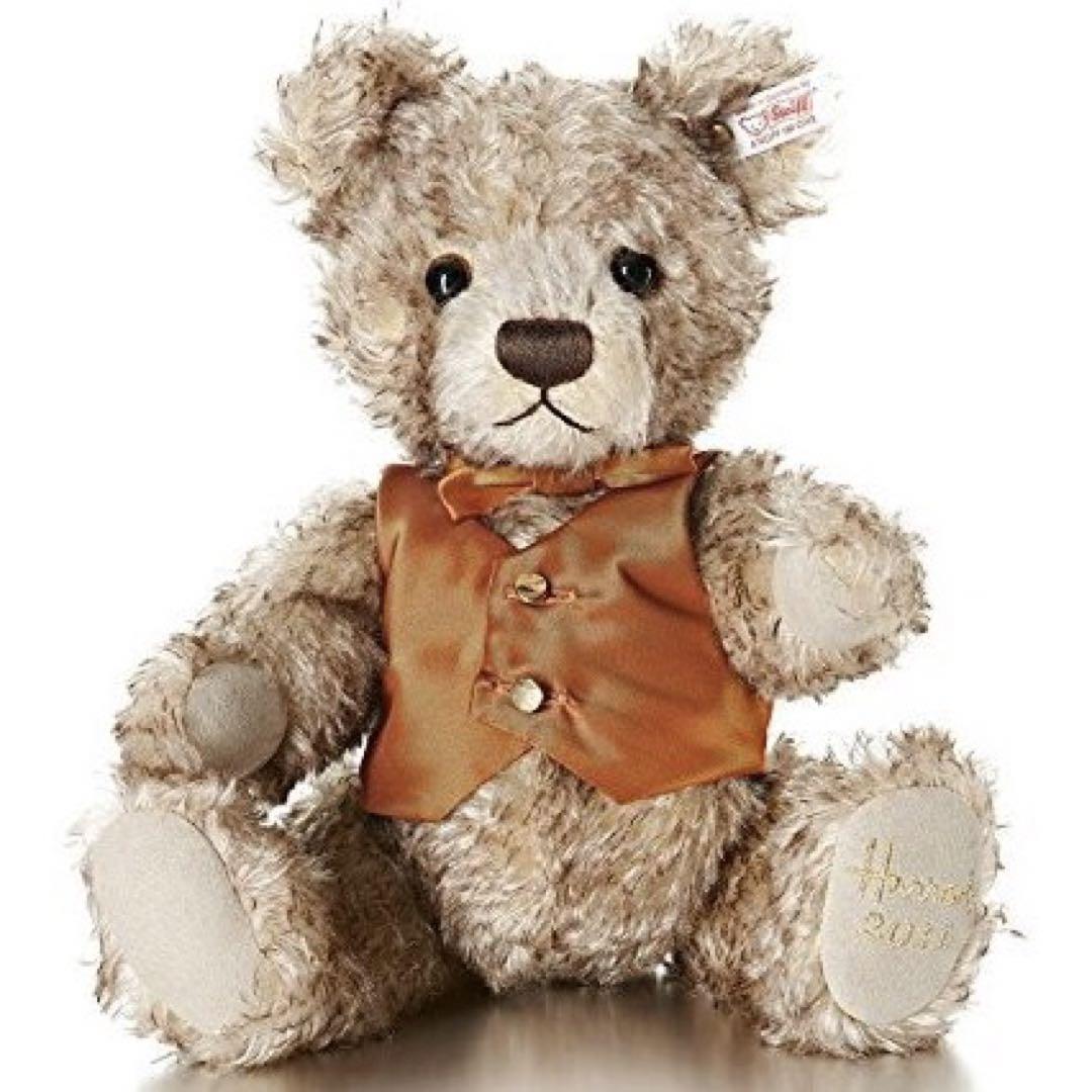 本命ギフト 正規品 Harrods テディベア 限定 シュタイフ ハロッズ Steiff ぬいぐるみ