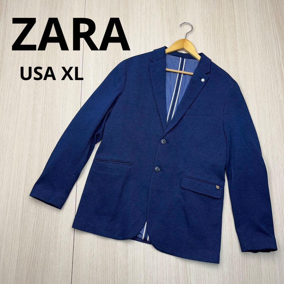 最大57%オフ! 美品 ZARA ザラ メンズダブルジャケット ネイビー S