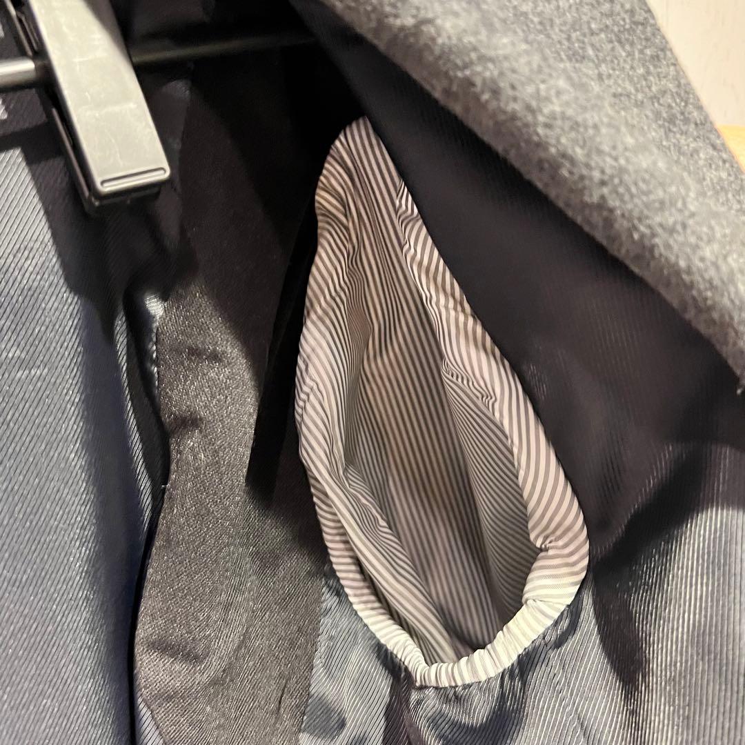 美品 STOVEL&MASON チェスターコート グレー 秋冬 男女兼用 美品 STOVEL&MASON チェスターコート グレー 秋冬 男女兼用