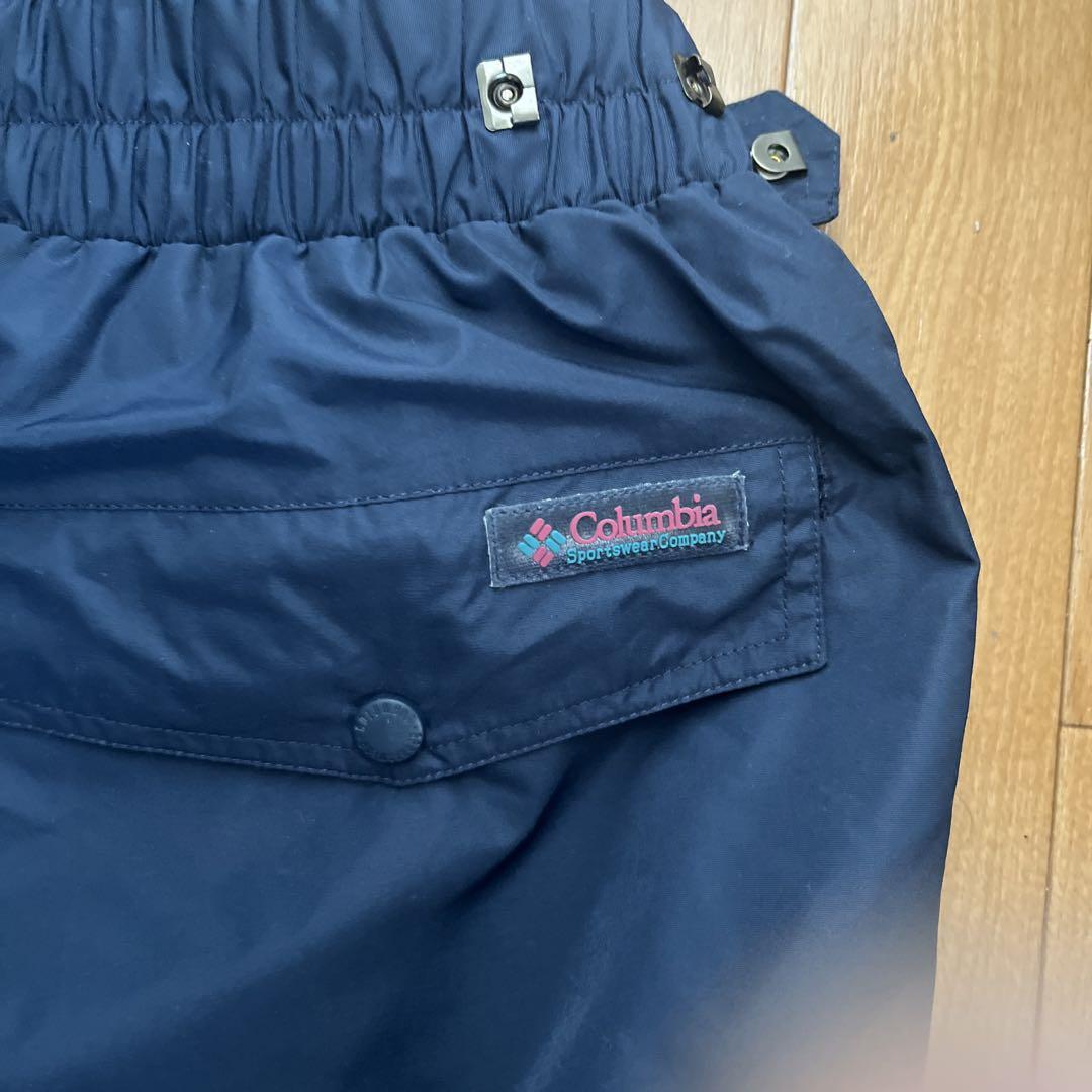 Columbia サスペンダー付きスノーボードウェア ネイビー