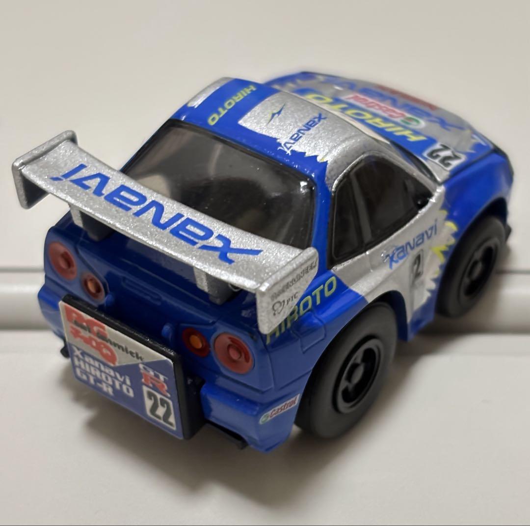 ★リアルギミック　チョロＱ　スカイライン GT-R R34 5台セット★ ☆リアルギミック チョロQ スカイライン GT-R R34 5台セット