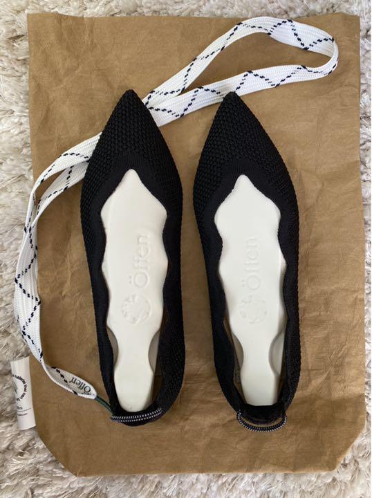 訳あり】 BLACK 37 / pattern scallop オッフェン offen - フラット ...