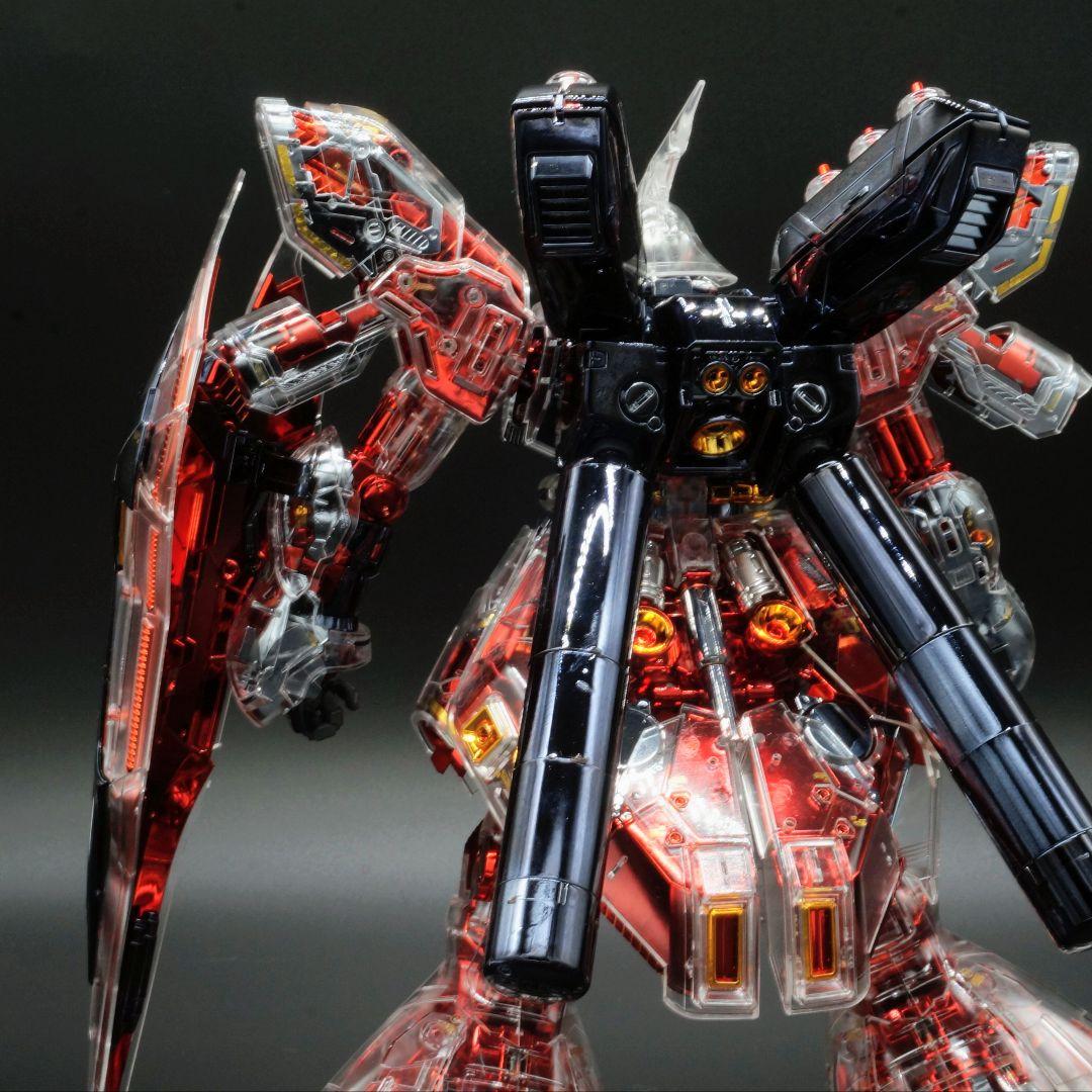 完成品【メッキ加工】MG サザビー ver.ka メカニカルクリア ガンダム