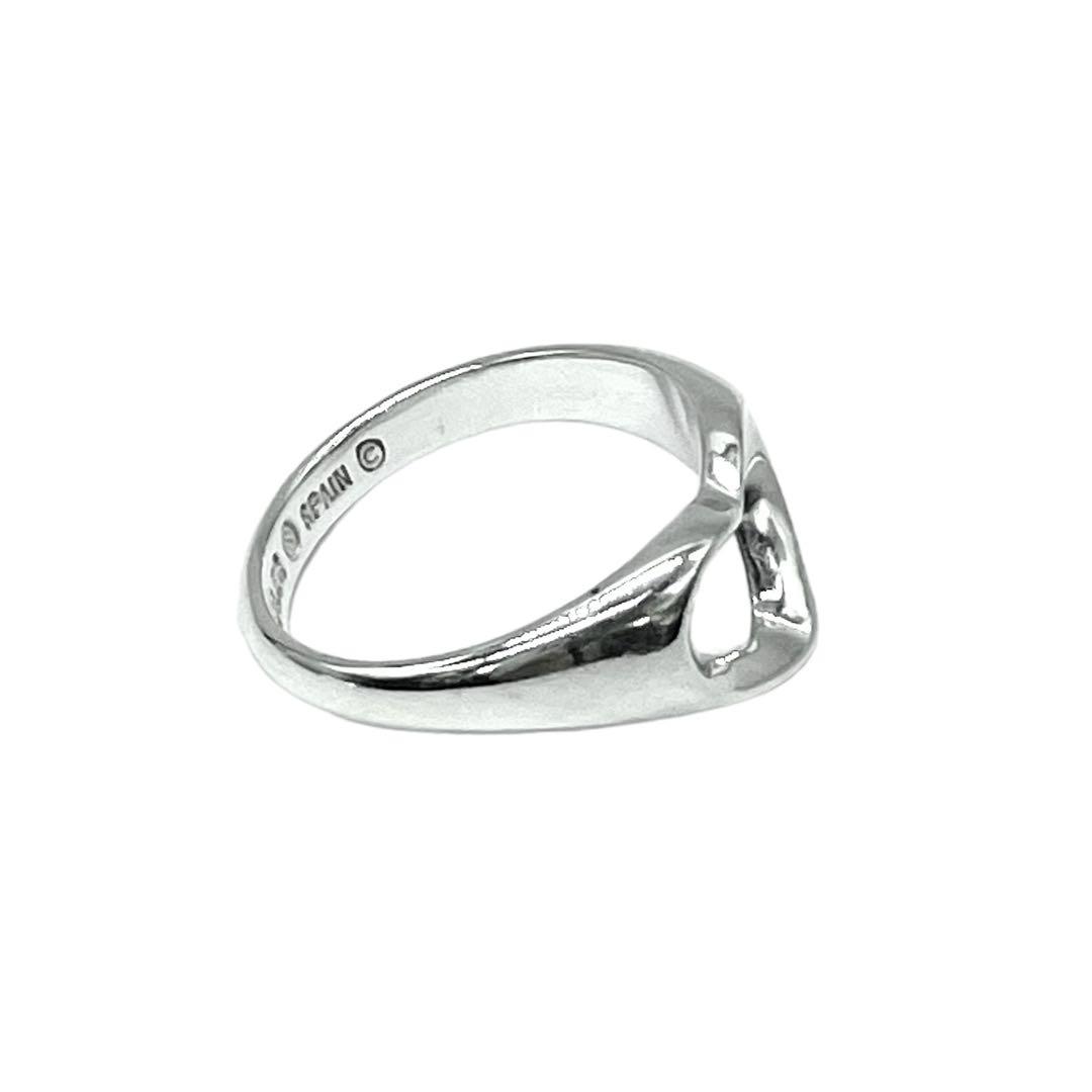 ティファニー　オープンハート　リング　8号　シルバー TIFFANY&Co ティファニー オープンハート リング 指輪 8号