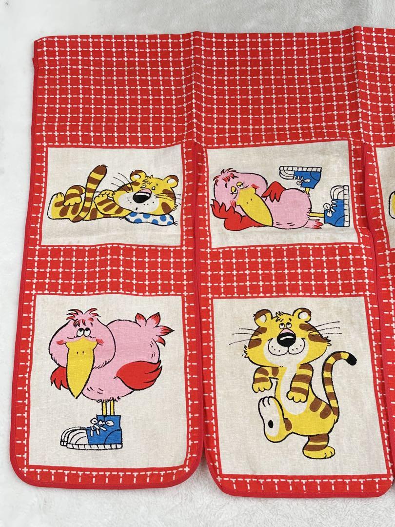 昭和レトロ　のれん　レトロポップ　暖簾　かわいい　当時物　レトロ