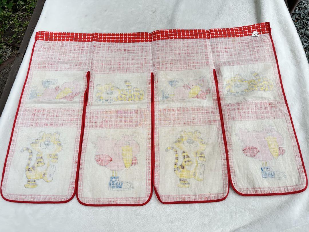 昭和レトロ　のれん　レトロポップ　暖簾　かわいい　当時物　レトロ
