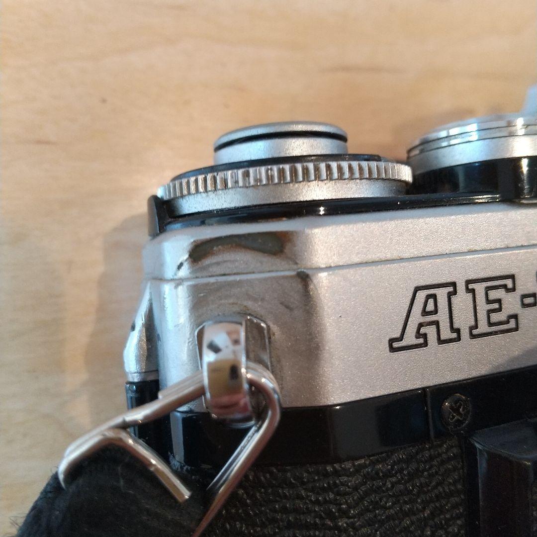 ジャンク品　Canon AE-1 FD 50mm f/2 レンズ付き