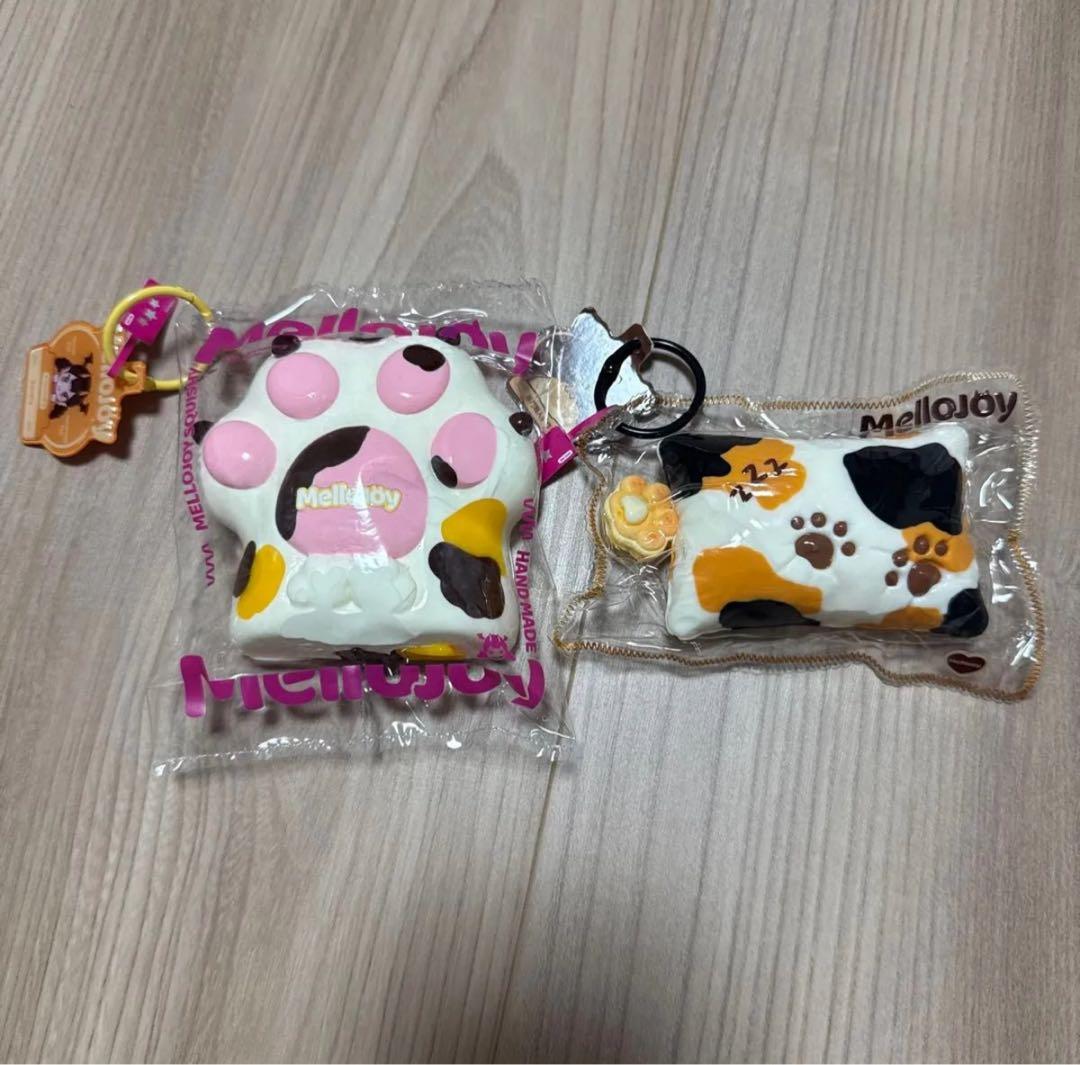 mellojoy メロジョイ ミケ 枕 猫爪 セット目立った傷や汚れなし