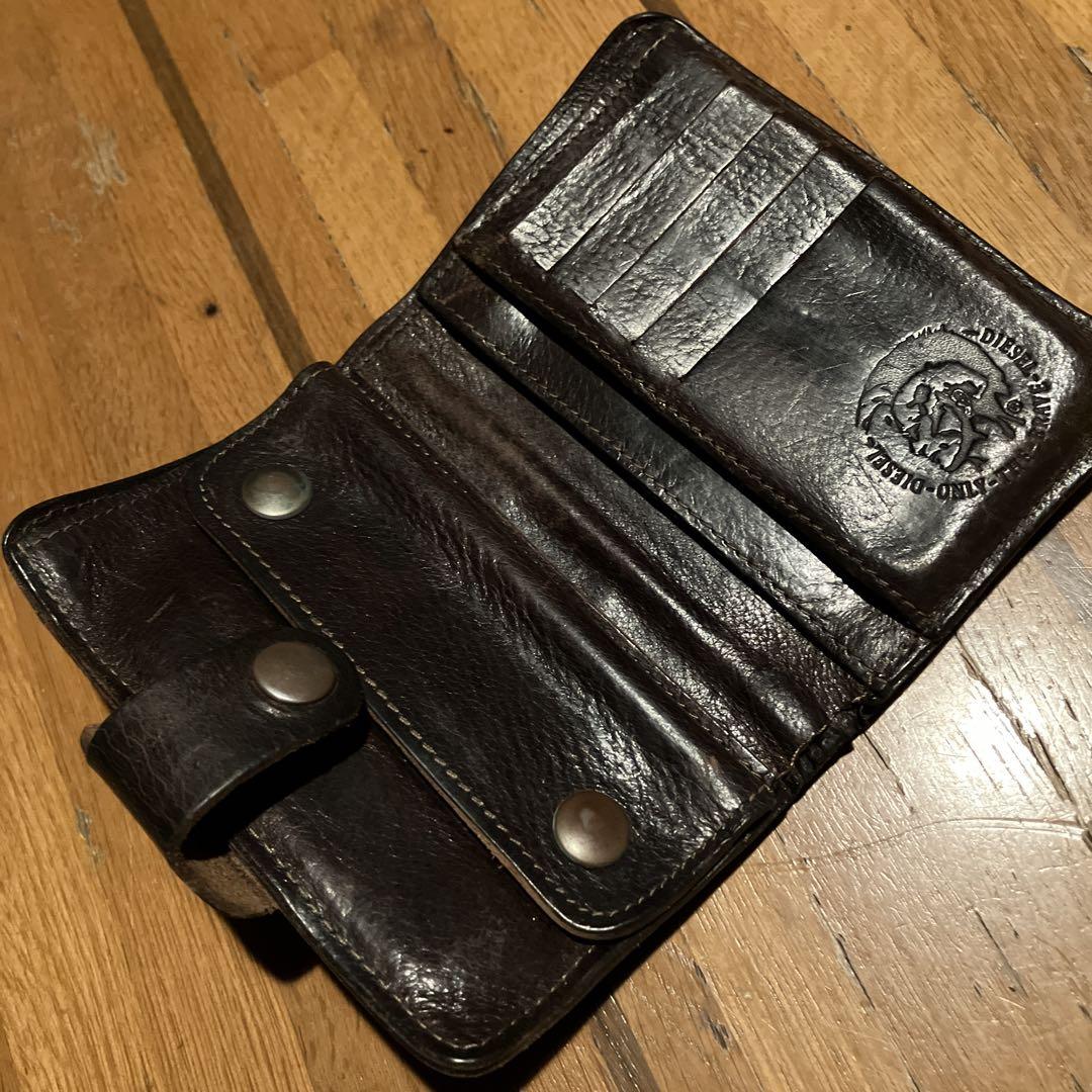 小物 DIESEL vintage leather wallet