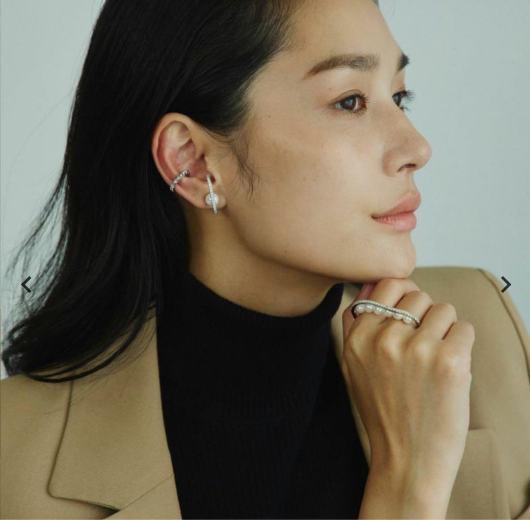 新品未着用⭐︎STELLAR HOLLYWOOD×SAORIコラボ パールピアス