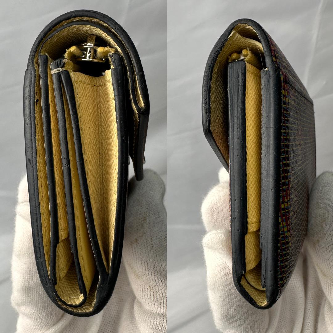 【極美品】 ルイヴィトン 財布 ポルトフォイユヴィクトリーヌ LV ポップ 箱付