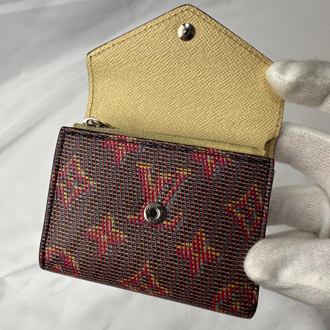 【極美品】 ルイヴィトン 財布 ポルトフォイユヴィクトリーヌ LV ポップ 箱付
