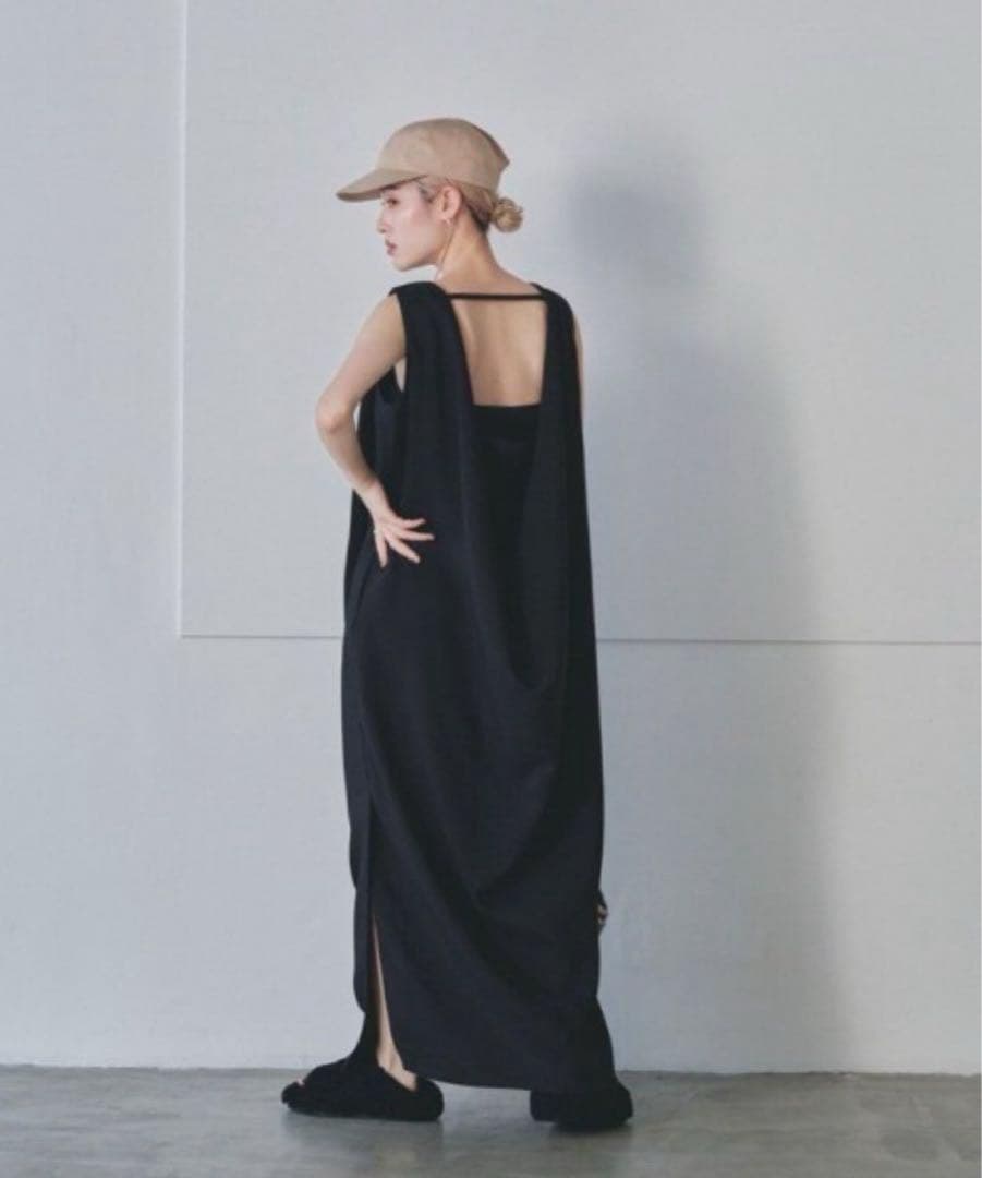 【美品】todayful Back Drape Dress 38