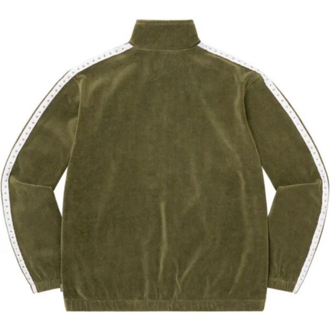 Supreme Studded Velour Track Jacket