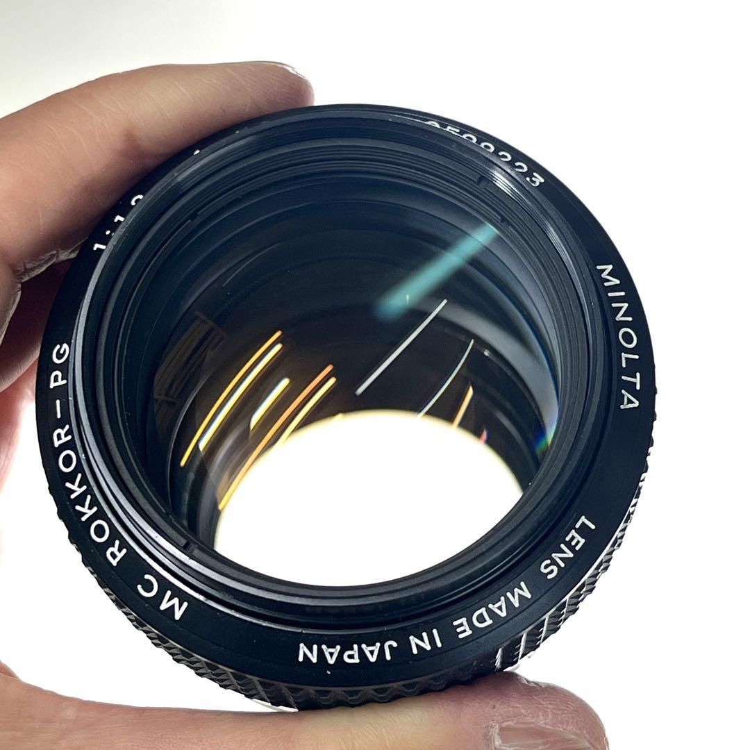 Minolta SRTsuper 黒+ Rokkor PG 58mm 1:1.2