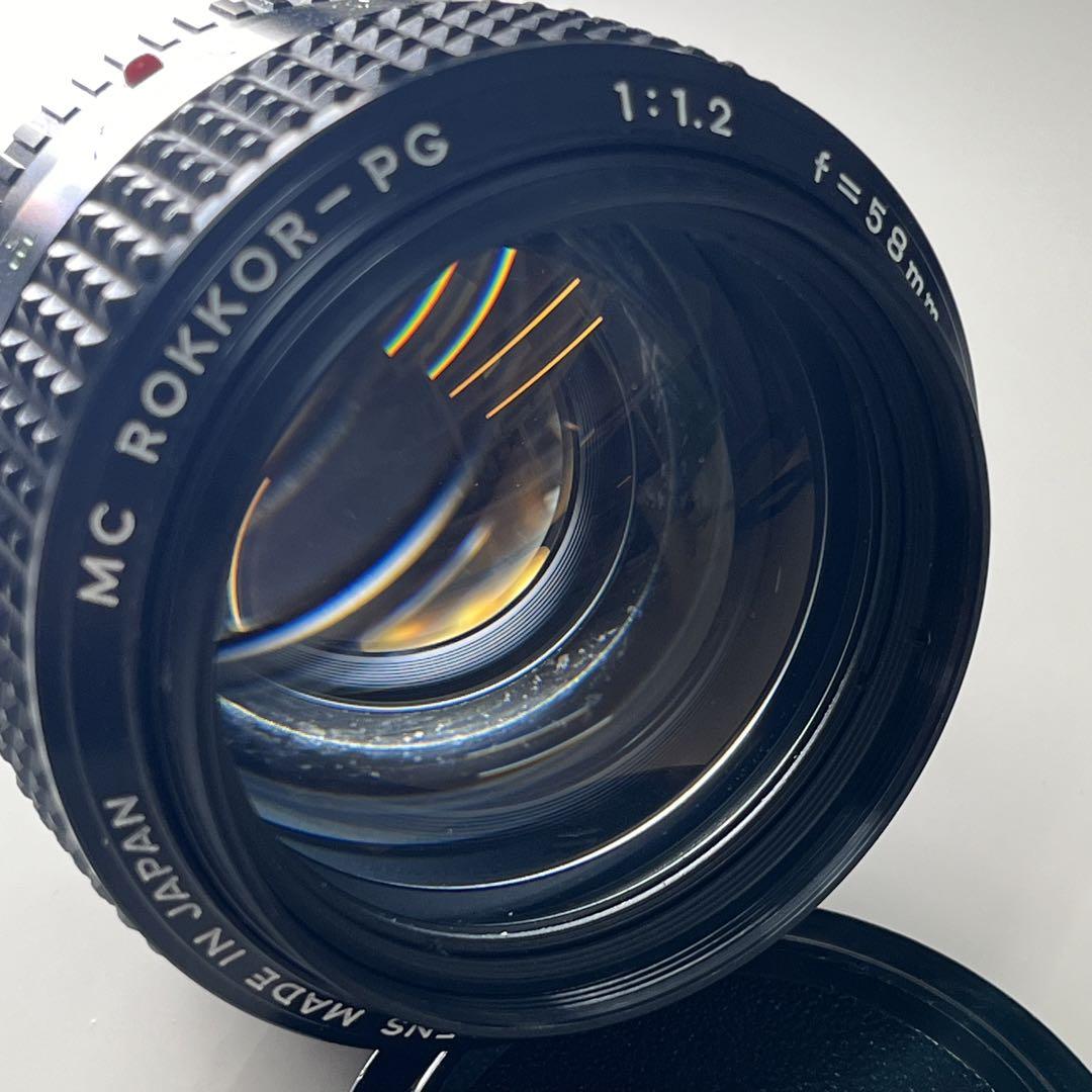 Minolta SRTsuper 黒+ Rokkor PG 58mm 1:1.2