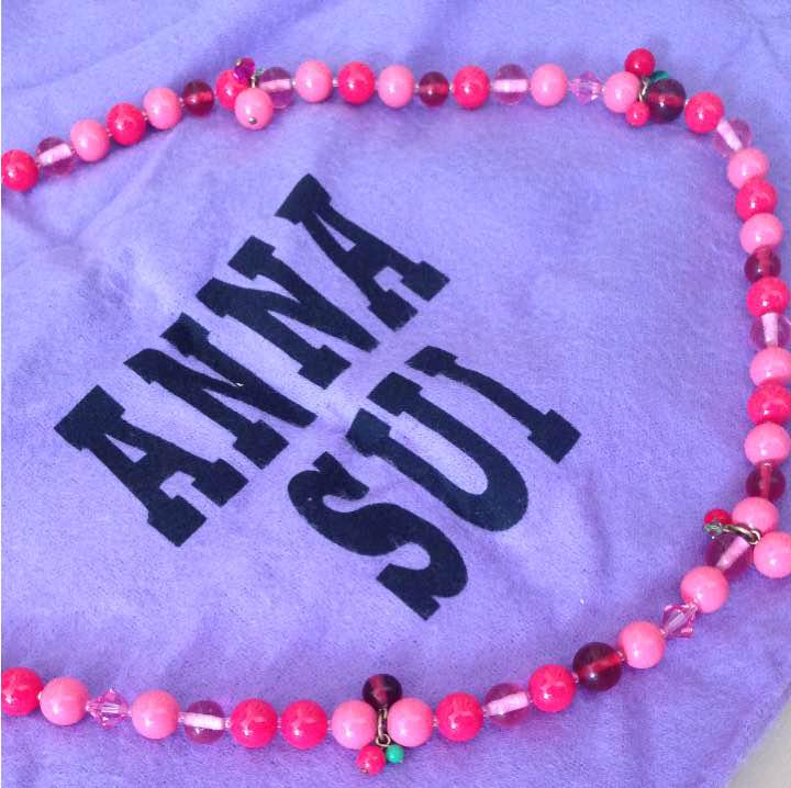 ネックレス チェリー ANNA SUI【未使用送料込保証あり発送】