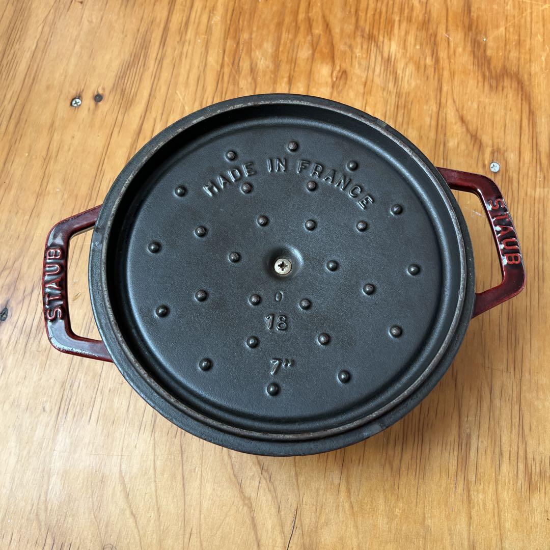 ストウブ STAUB ピコ・ココット 18㎝　グレナディンレッド