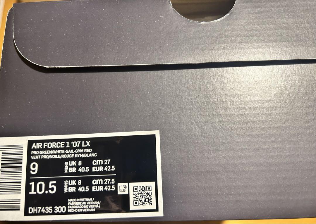 新品　未使用品　Nike Air Force 1 Low '07 LX PRO
