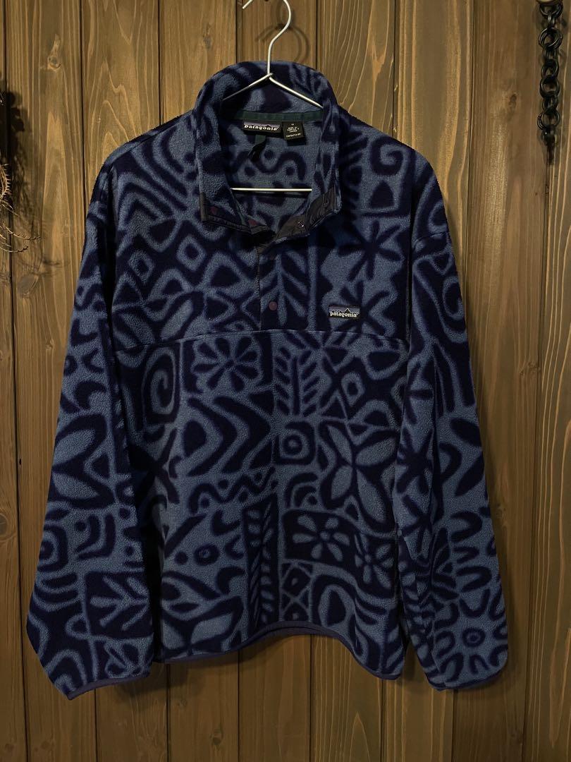 パタゴニア　patagonia スナップt 総柄　M カナダ