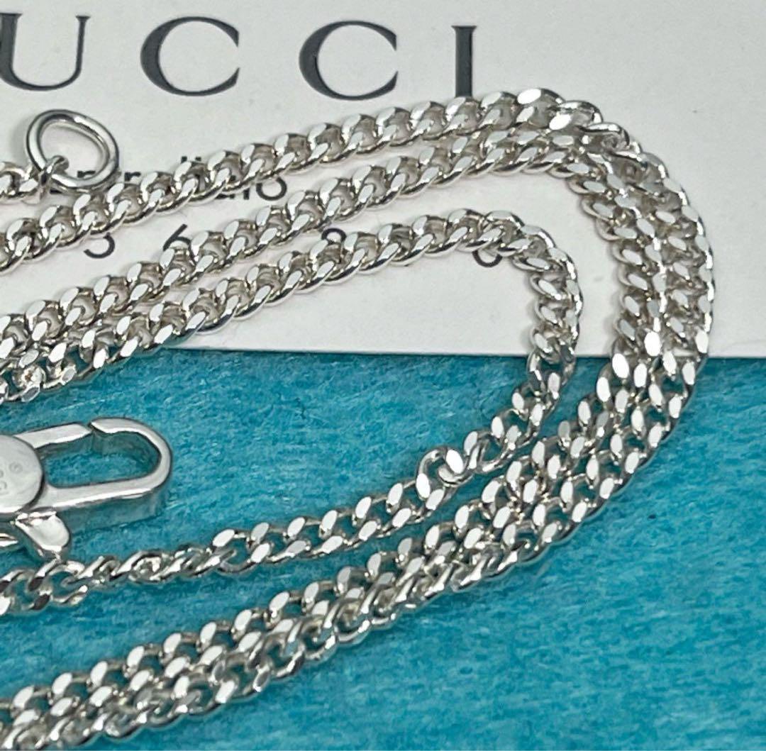 極美品‼️GUCCI 2ミリ 喜平チェーンネックレス