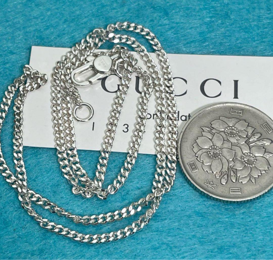 極美品‼️GUCCI 2ミリ 喜平チェーンネックレス