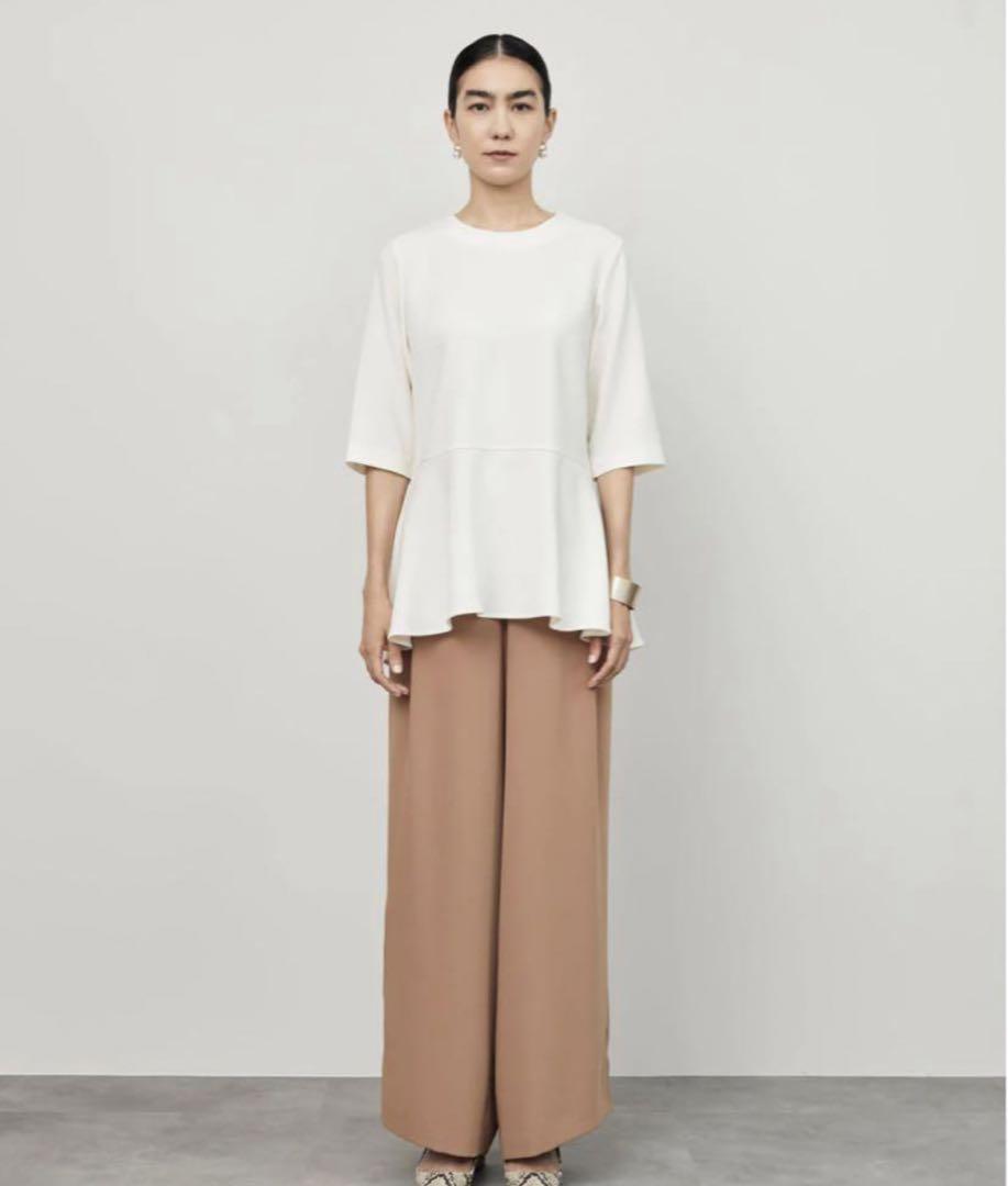 SOEJU ソージュ ぺプラムチュニックブラウス 新品