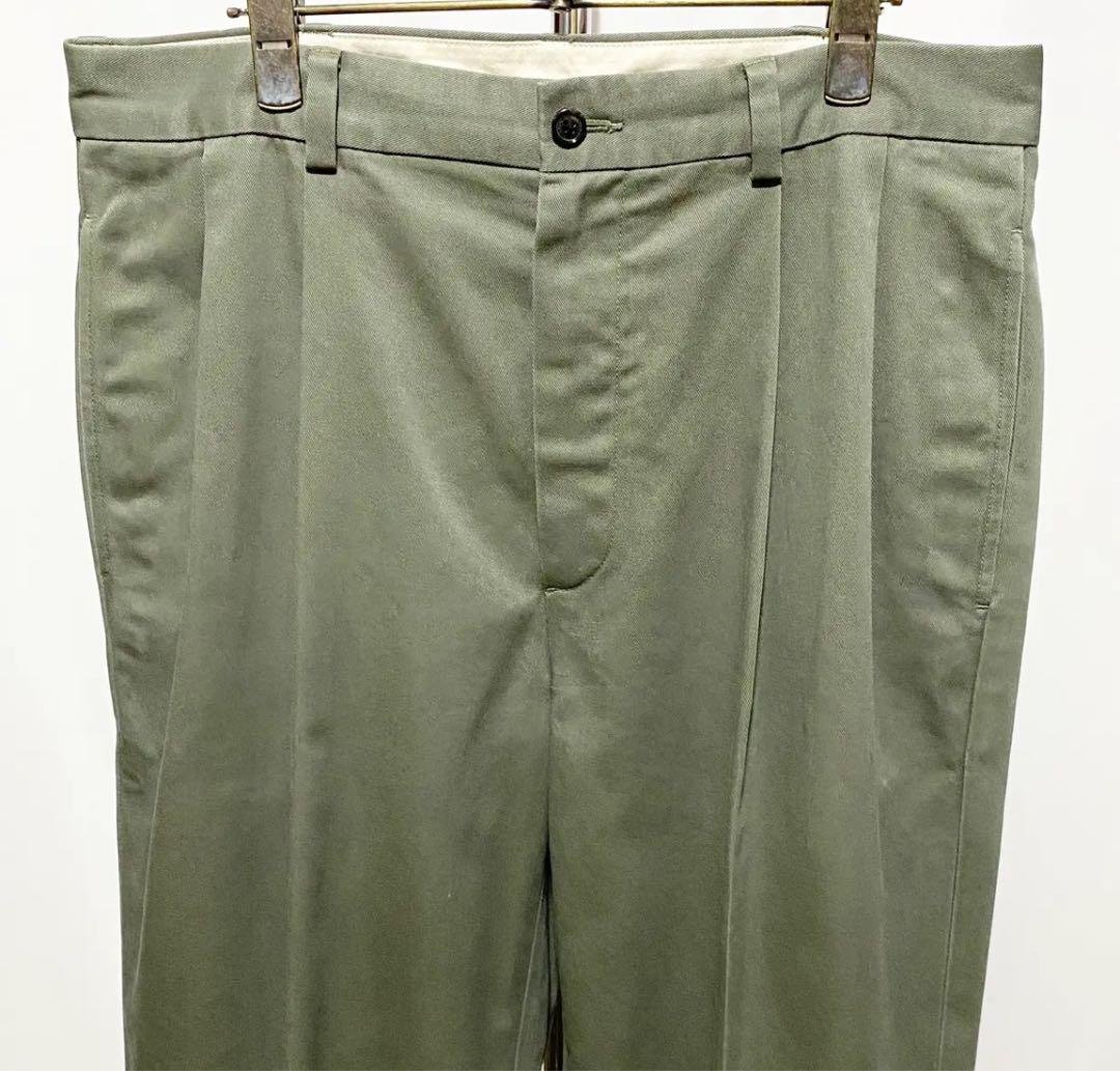 パンツ Brooks Brothers \"Elliot Chino\" Olive w33