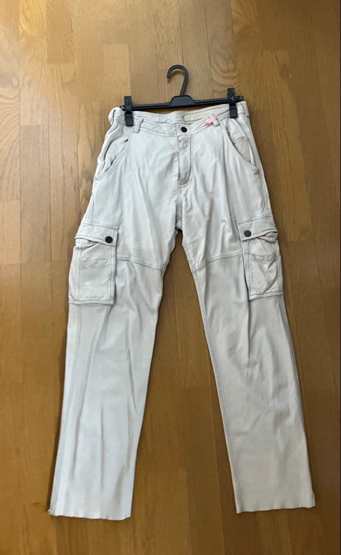 DROMe ライトグレー カーゴパンツM DROMe