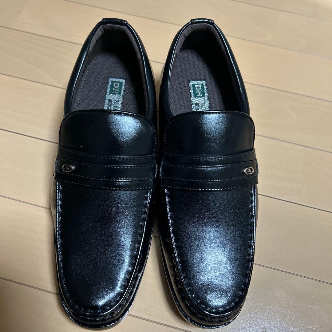 ブラック スリッポン 26.5cm