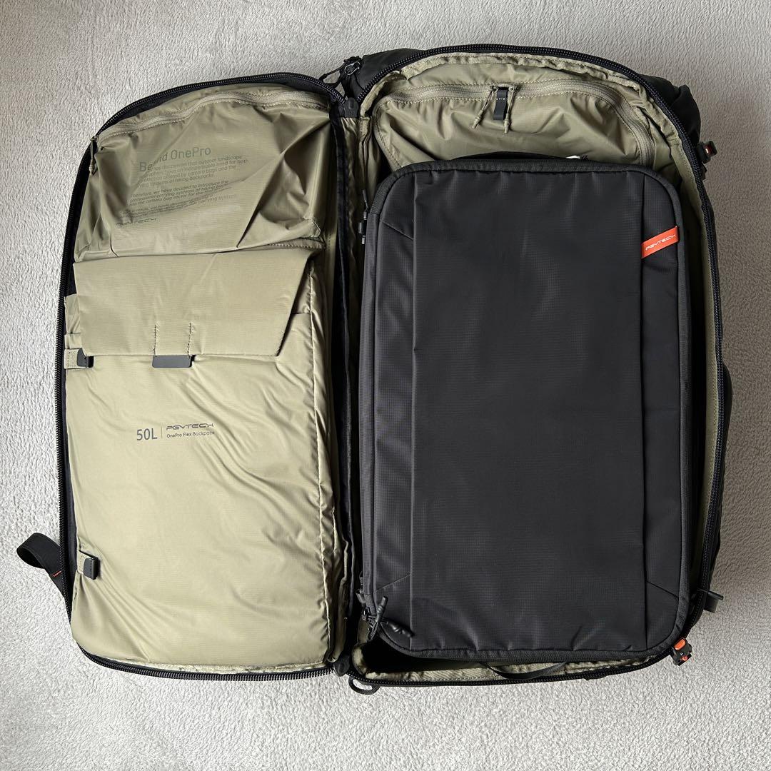 PGYTECH OnePro Flex Backpack 50L + インナーL