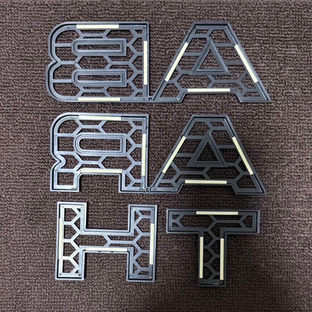 イブデザイン ロゴインパクト ホワイト文字ABARTH エンブレム 立体文字 イブデザイン ロゴインパクト ホワイト文字ABARTH エンブレム 立体文字