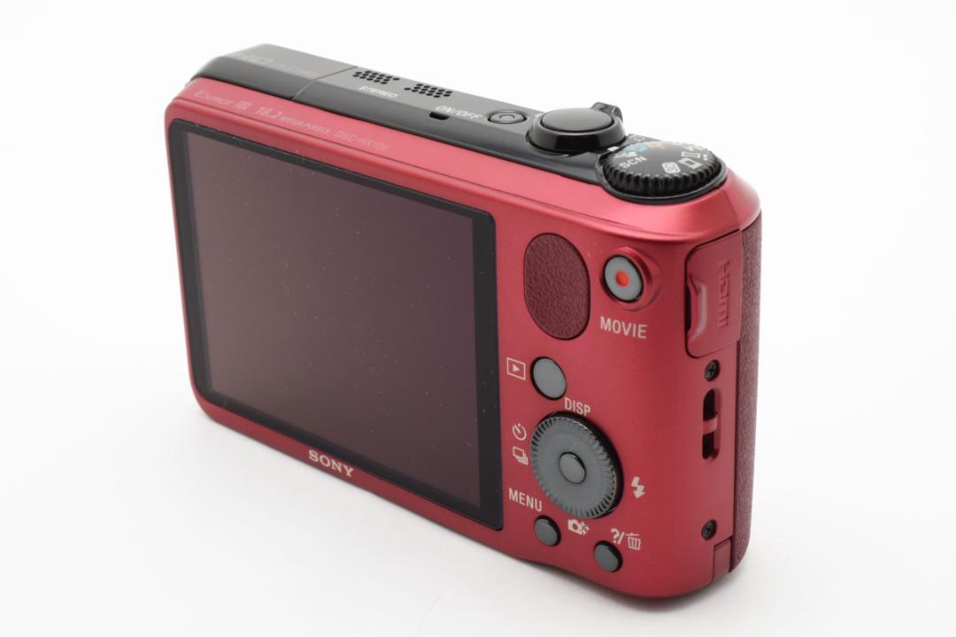 【極美品】SONY Cyber-shot DSC-HX10V　レッド　新品級！