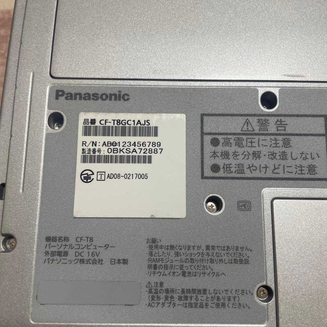 ジャンク品 Panasonic Let's note レッツノート CF ジャンク品 Panasonic Let's note レッツノート CF