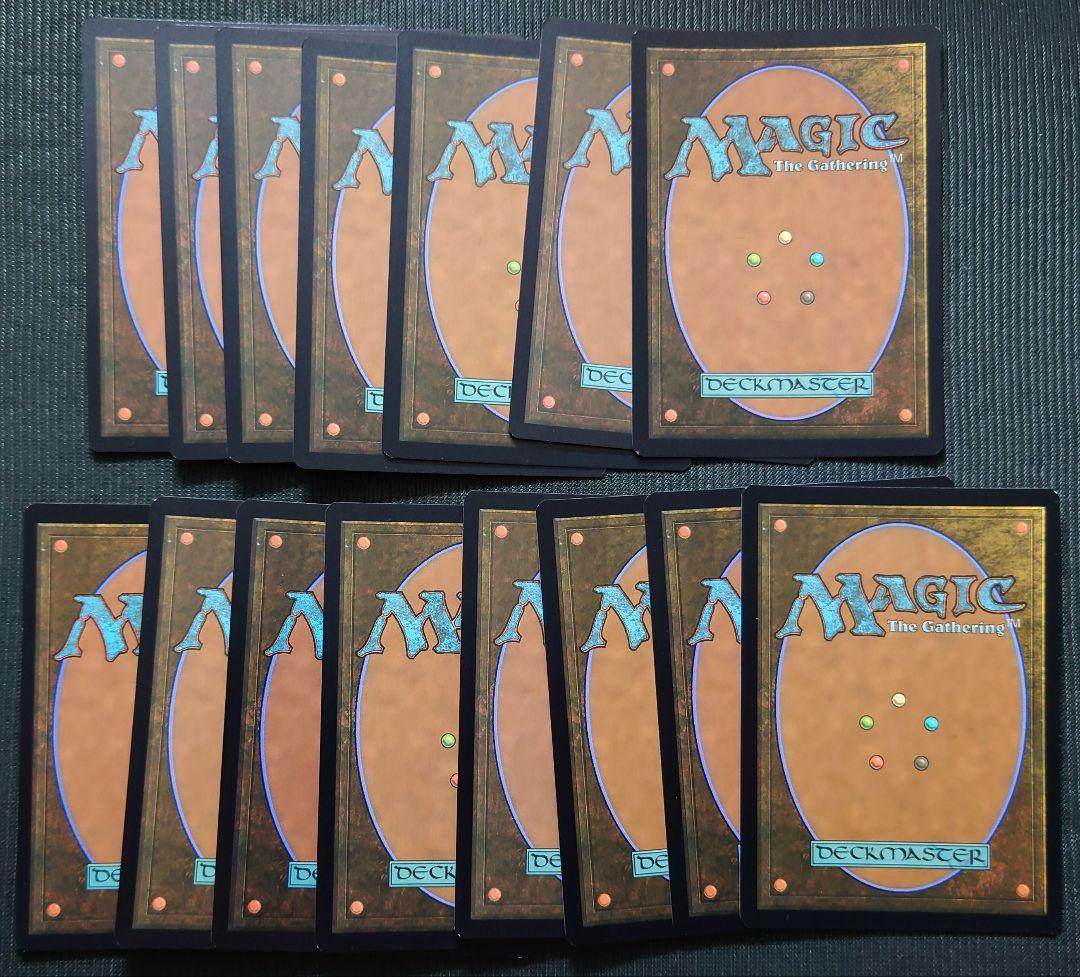 mtg アンフィニティ ボーダーレス 平地 FOIL 15枚セット unf
