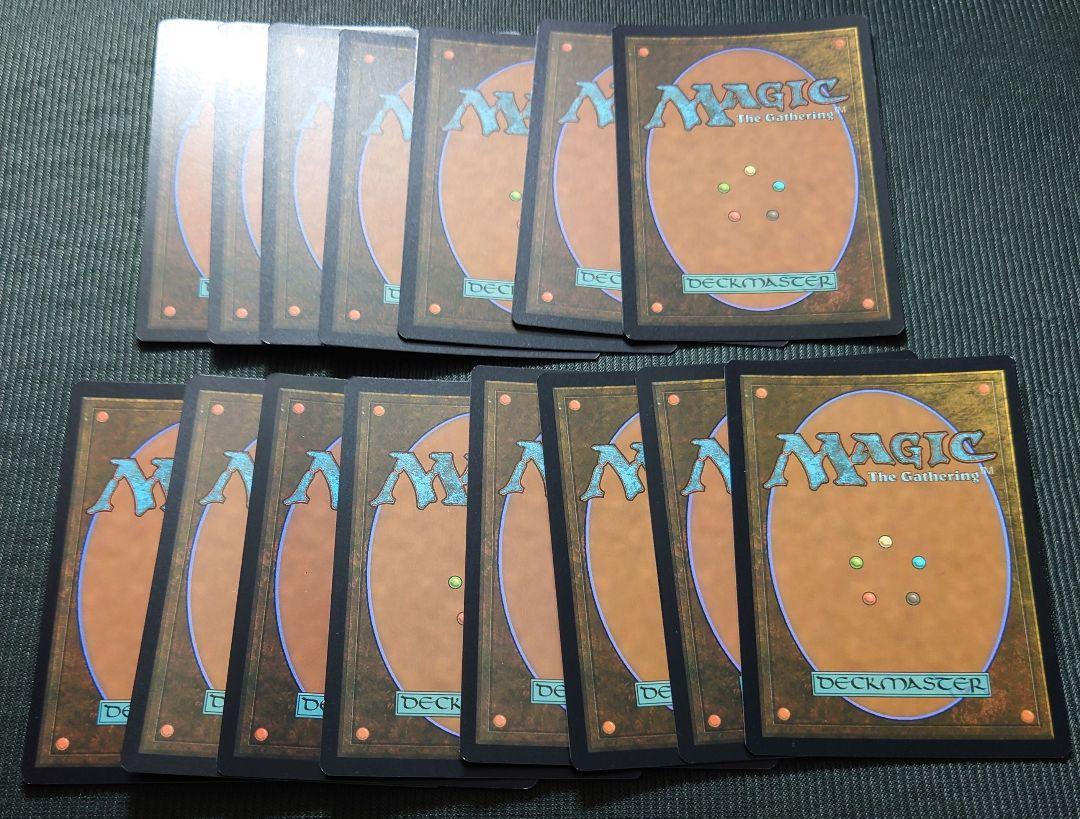 mtg アンフィニティ ボーダーレス 平地 FOIL 15枚セット unf