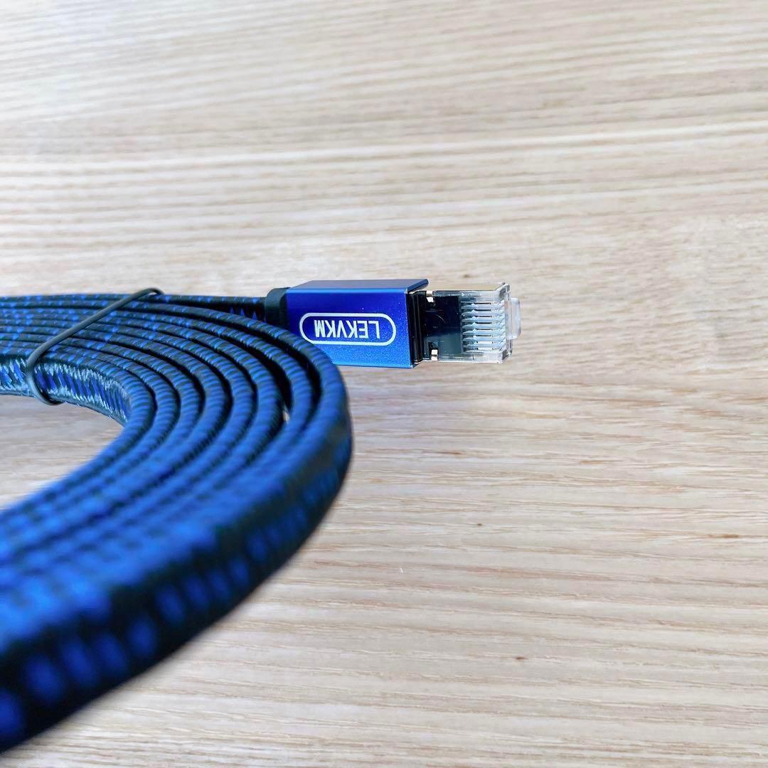 CAT8 LANケーブル 3M カテゴリー8 イーサネットケーブル RJ45