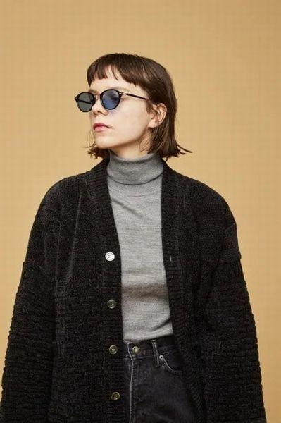 美品 ヤシキ 18AW Nitibo Hanten Cardigan キモノ M
