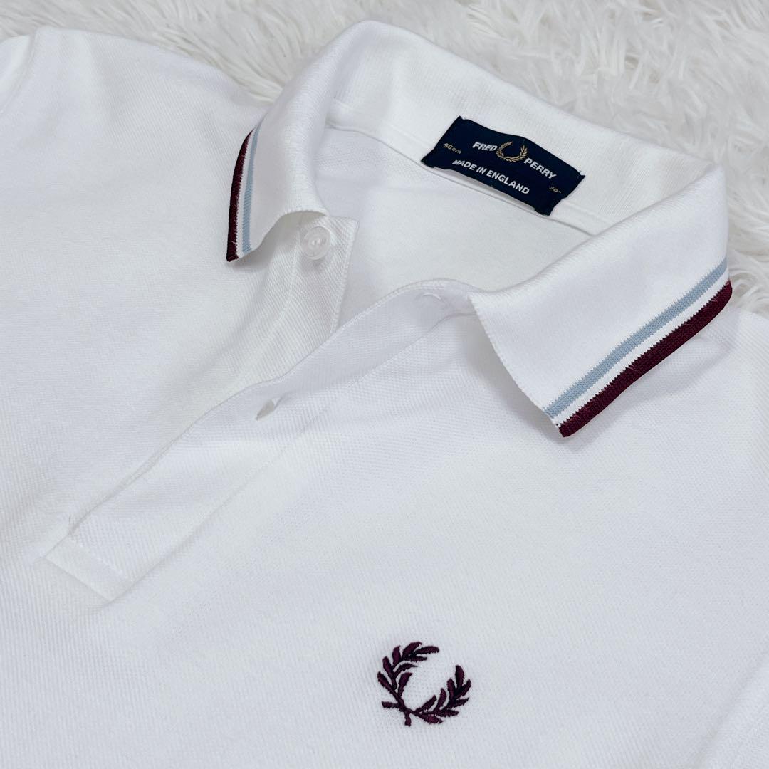 【希少サイズ】フレッドペリー ポロシャツ M12 イングランド製 サイズ46 FRED PERRY フレッドペリー ポロシャツ 英国製 半袖 メンズ M12
