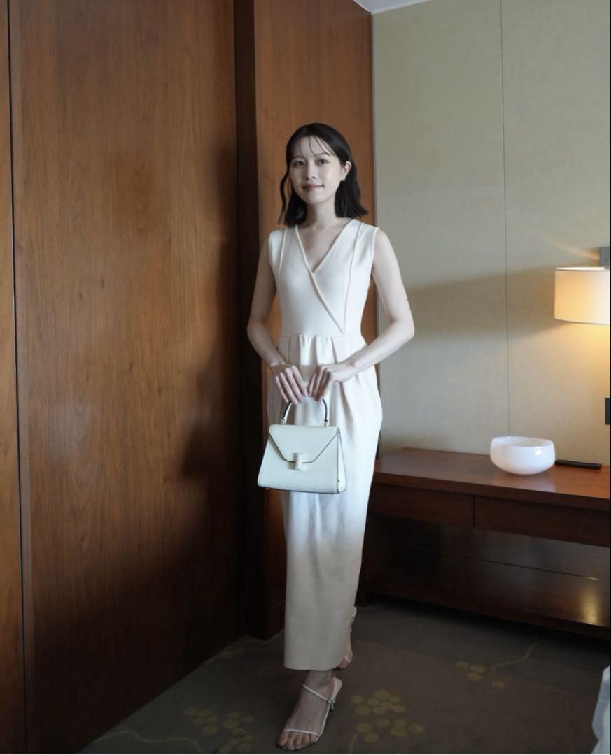 ワンピース laube Constructive Knit Jumper Skirt