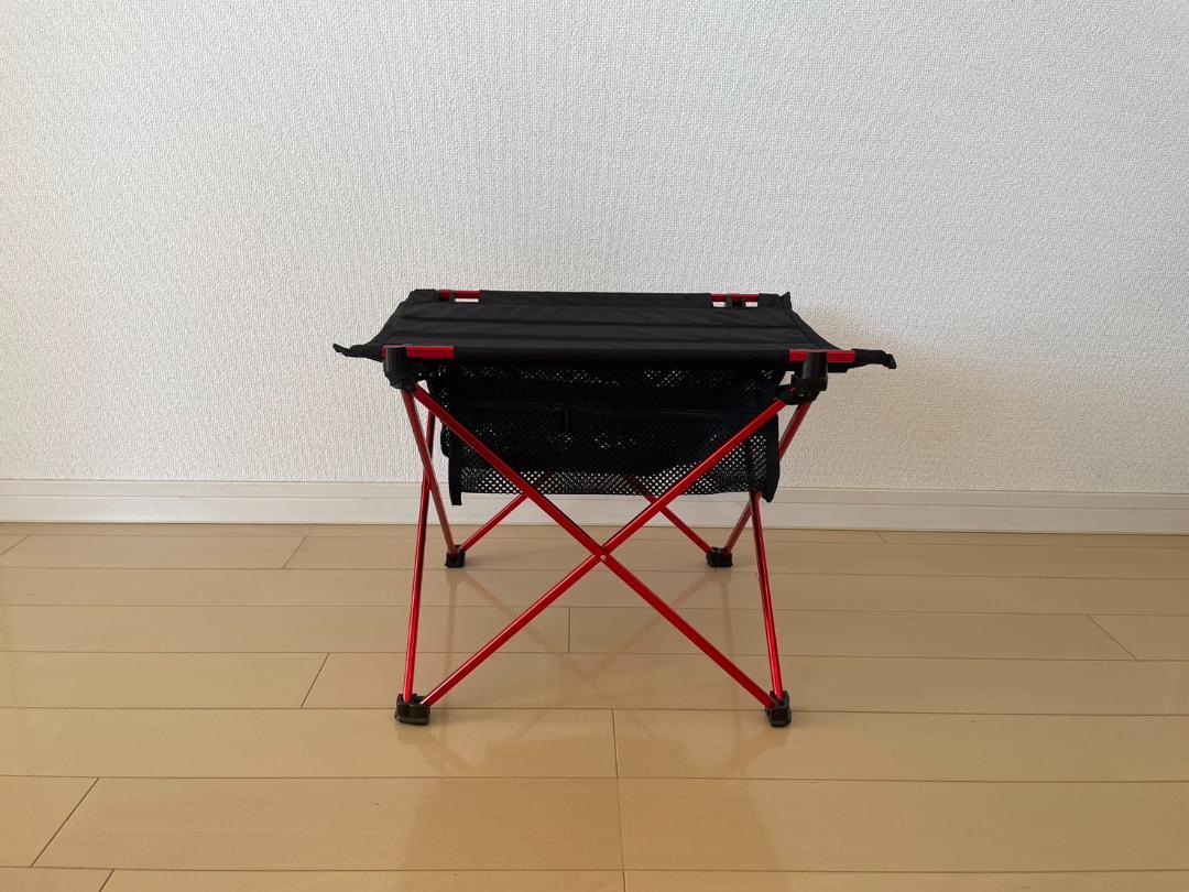【K】DOD スワルスエックスハイ（タン）×2脚＋サイドテーブルセット