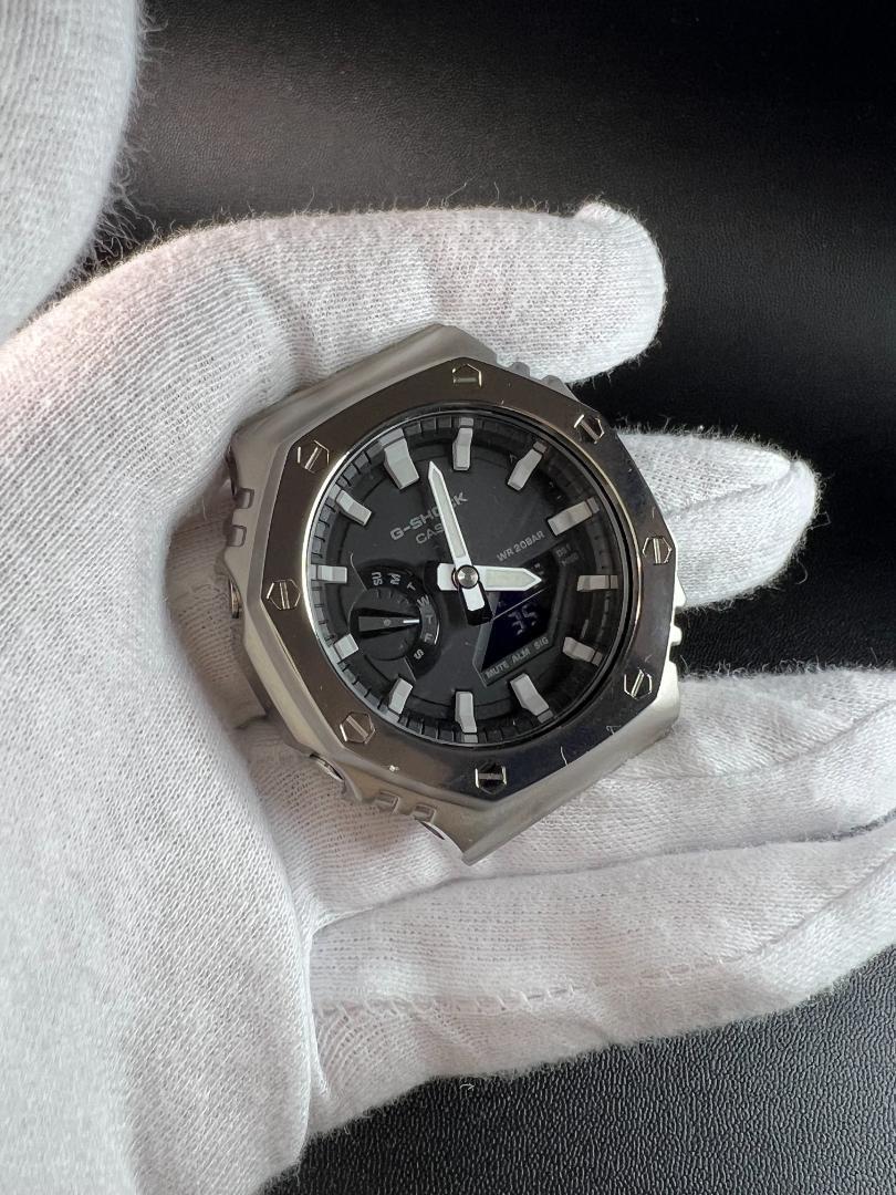 G-SHOCK/GショックGA-2100、GA-2110 用合金チタンベゼル G-SHOCK/GショックGA-2100、GA-2110 用合金チタンベゼル