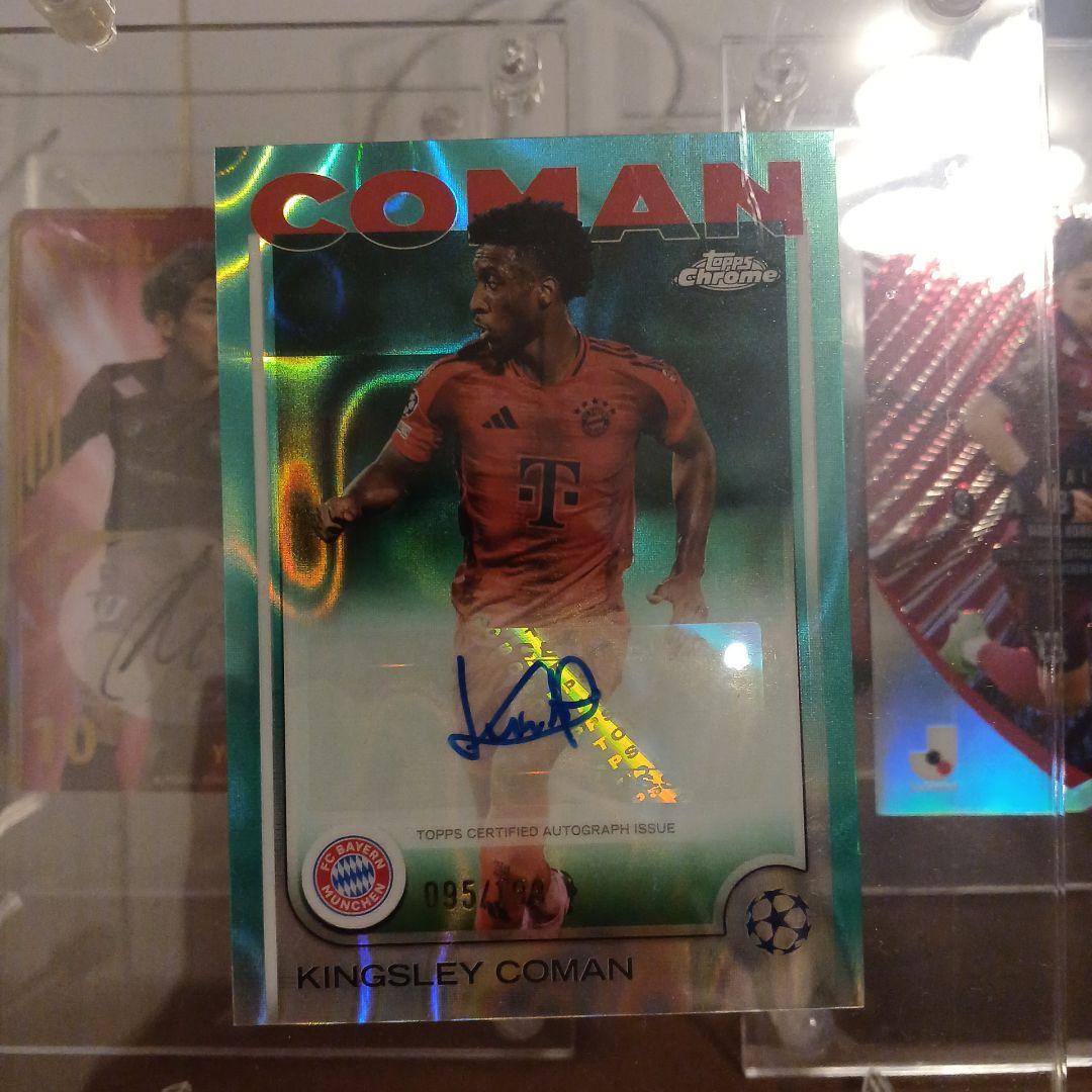 Kingsley Coman オートグラフカード 2025 25目立った傷や汚れなし
