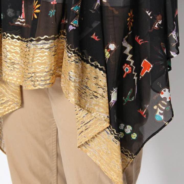 TSUMORI CHISATO-ツモリチサト☆タグ付き キャミソール シルク TSUMORI CHISATO-ツモリチサト☆タグ付き キャミソール シルク