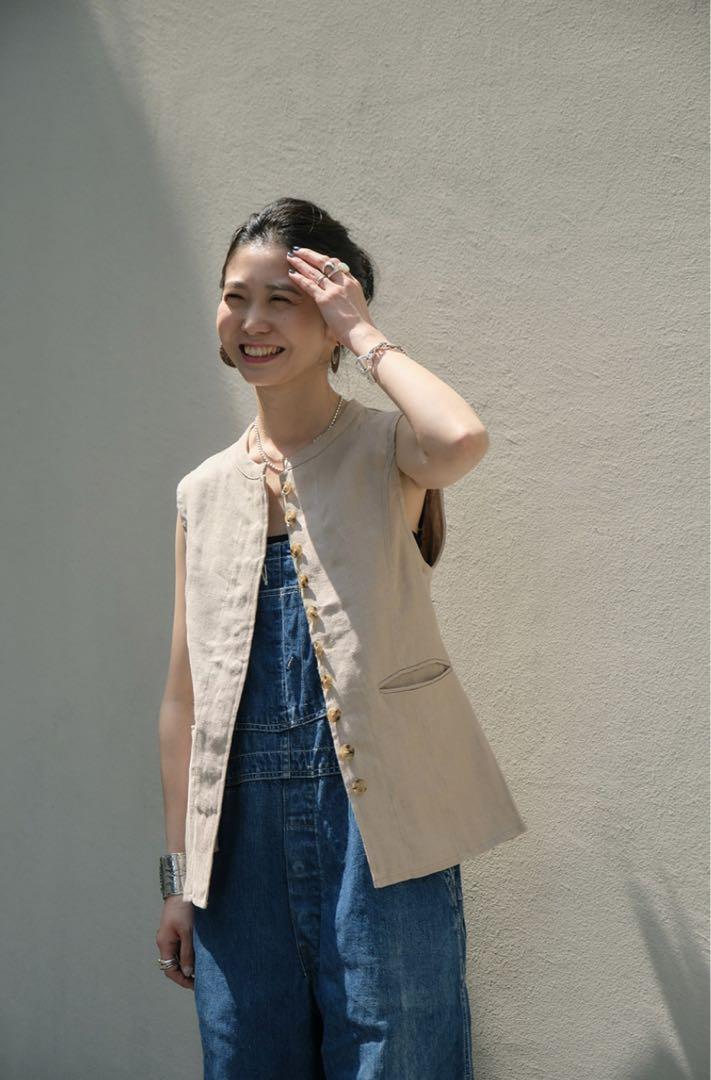 HOWIE CLOTHING スローブイエナ リネンベスト