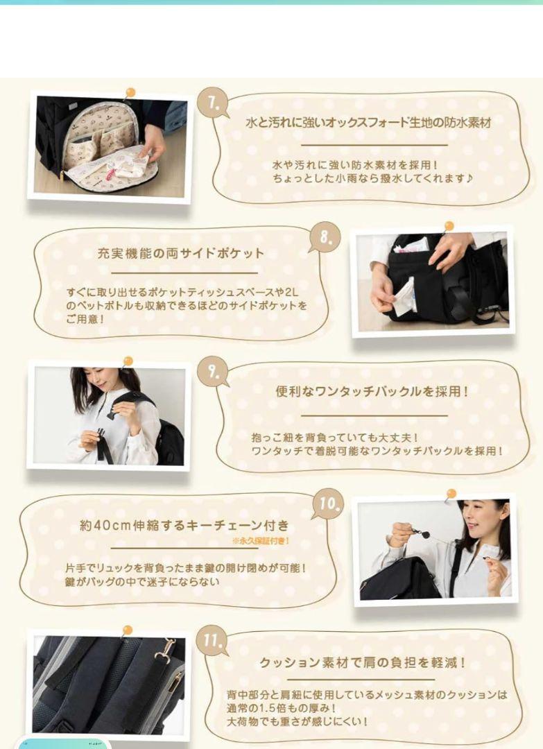 【未使用】ポンベビー　サンリオ　マザーズリュック