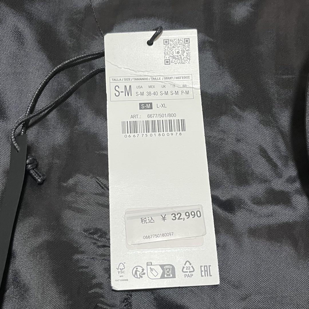 【美品】ZARA × STEVEN MEISEL 黒〈参考価格32,990円〉